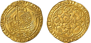 212-Angleterre Edouard III (1327-1377) Noble ... 
