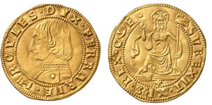 557-Italie - Ferrare Hercule I (1471-1505) 1 ... 