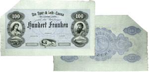 692-Suisse Lucerne - Banque Spar & Leih ... 