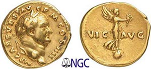 20-Vespasien (69-79) Aureus - Rome (72-73) ... 