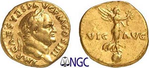 21-Vespasien (69-79) Aureus - Rome (72-73) ... 