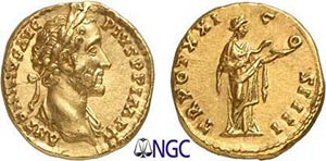 26-Antonin le Pieux (138-161) Aureus - Rome ... 