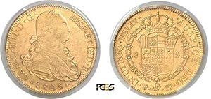 155-Bolivie - Charles IV (1788-1808) 8 ... 
