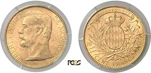 481-Monaco Albert Ier (1889-1922) 100 francs ... 