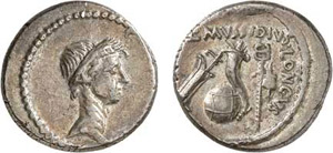 32-Jules César (100-44) L. Mussidius Longus ... 