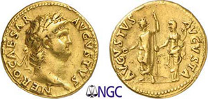 39-Néron (54-68) Aureus - Rome (64-68) Av. ... 