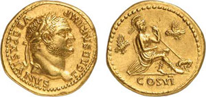 43-Titus (79-81) Aureus - Rome (77-78) Av. : ... 