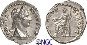49-Sabine (128-136) Denier - Rome (136-137) ... 