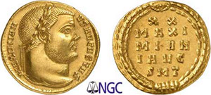 73-Maximien Hercule (286-305) Aureus - ... 