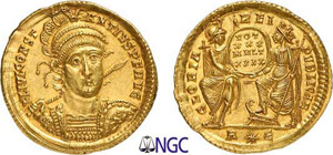 81-Constance II (337-361) Solidus - Rome ... 