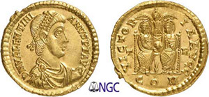 88-Valentinien II (375-392) Solidus - ... 