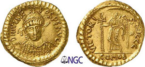 107-Julius Nepos (474 à 475) Solidus - ... 
