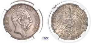 202-Allemagne - Empire (1871-1918) Saxe - ... 