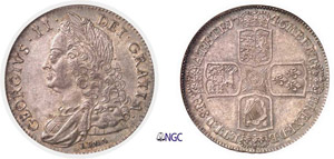 235-Angleterre Georges II (1727-1760) 1 ... 