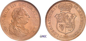 250-Angleterre Georges III (1760-1820) ... 