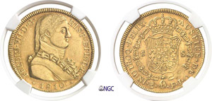 440-Chili Ferdinand VII (1808-1818) 8 ... 