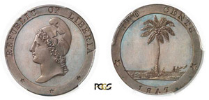 1040-Libéria République (1847 à nos ... 