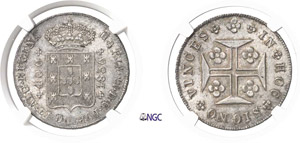 1172-Portugal Marie II (1834-1853) 400 reis ... 