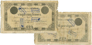 1236-Sénégal 25 francs - Type 1854 ... 