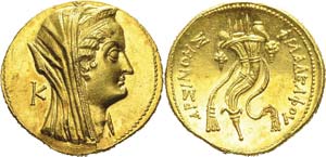 Afrique - Lagide 
Ptolémée VI à VIII ... 