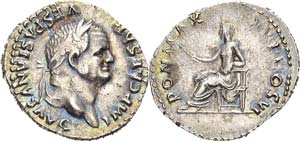 Vespasien (69-79) 
Denier - Rome ... 