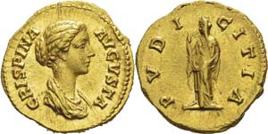 Crispine (177-183) 
Aureus - Rome ... 