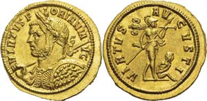 Florien (276) 
Aureus - Rome (276)
D’une ... 