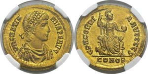 Gratien (367-383)
Solidus - Constantinople ... 