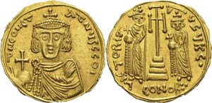 Constantin IV Pogonatus (654-685) 
Solidus - ... 
