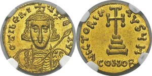 Tibère III (698-705)
Solidus - ... 