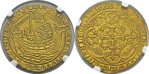 Angleterre
Edouard III (1327-1377)
1 noble ... 