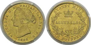 Australie 
Victoria (1837-1901)
1 souverain ... 