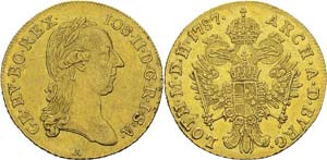Autriche
Joseph II (1780-1790)
1 ducat or - ... 