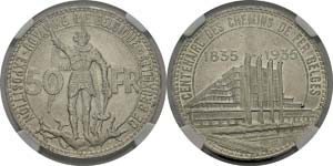 Belgique
Léopold III (1934-1951)
50 francs ... 