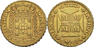 Brésil
Jean V (1706-1750)
20000 reis or - ... 