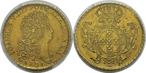 Brésil
Jean V (1706-1750)
12800 reis or - ... 