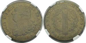 France
Constitution (1791-1792)
2 sols type ... 