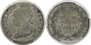  France
Directoire (1795-1799)
5 centimes - ... 