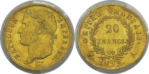  France
Napoléon Ier (1804-1814) 
20 francs ... 