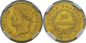  France
Napoléon Ier (1804-1814) 
20 francs ... 