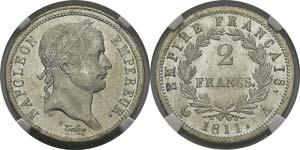  France
Napoléon Ier (1804-1814)
2 francs - ... 