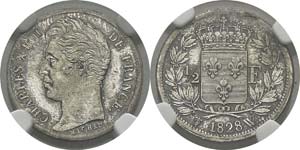  France
Charles X (1824-1830) 1/2 franc - ... 