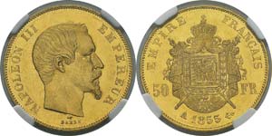 France
Napoléon III (1852-1870) 
50 francs ... 