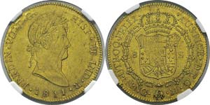 Guatemala
Ferdinand VII (1808-1821) 
8 ... 