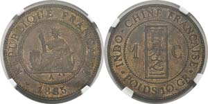 Indochine
1 cent. - 1885 A ... 
