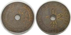 Indochine
1 cent. - 1898 A Paris.
FDC - NGC ... 