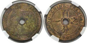 Indochine
1 cent. - 1902 A ... 