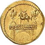 Néron Drusus Aureus - Rome ou Lyon (41-45)  ... 