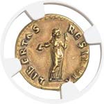 Vitellius (69) Aureus - Rome (69)  Rarissime ... 
