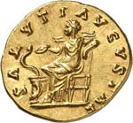 Faustine II Aureus - Rome (161-176)  D’une ... 
